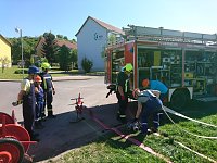 Aktionstag der Hohnsteiner Jugendfeuerwehren Bild: Aktionstag der Hohnsteiner Jugendfeuerwehren