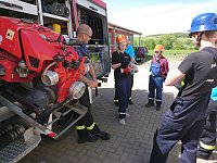 Aktionstag der Hohnsteiner Jugendfeuerwehren Bild: Aktionstag der Hohnsteiner Jugendfeuerwehren