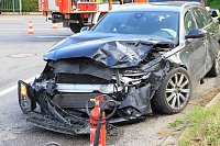 Fünf Verletzte bei Unfall in Kleinfurra Bild: Fünf Verletzte bei Unfall in Kleinfurra
