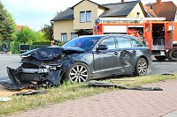 Fünf Verletzte bei Unfall in Kleinfurra Bild: Fünf Verletzte bei Unfall in Kleinfurra