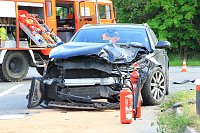 Fünf Verletzte bei Unfall in Kleinfurra Bild: Fünf Verletzte bei Unfall in Kleinfurra
