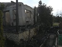 Bild: Gartenlaubenbrand in Nordhausen-Nord
