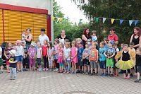 Bild: Die Kinder hatten ein kleines Programm einstudiert.