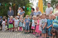 Bild: Die Kinder hatten ein kleines Programm einstudiert.