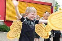 Bild: Die Kinder hatten ein kleines Programm einstudiert.