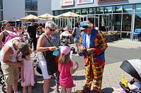 Bild: Knax-Kinderfest auf dem Parkplatz der Kreissparkasse Nordhausen