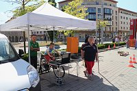 Bild: Knax-Kinderfest auf dem Parkplatz der Kreissparkasse Nordhausen