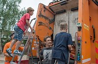 Bild: Abfall-Projekt in der Evangelischen Grundschule