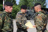 Bild: Einheiten der Bundeswehr verabschiedet