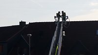 Dachgeschoss in Neustadt brannte Bild: Dachgeschoss in Neustadt brannte