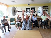 Bild: sportliche Woche im Seniorenzentrum Katharina-von-Bora 