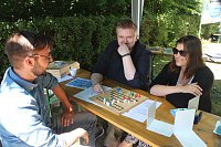 Bild: Europapicknick an der Rothleimm&uuml;hle