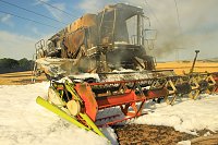 Bild: M&auml;hdrescher brannte aus