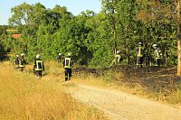 Böschungsbrand in Kleinfurra Bild: Böschungsbrand in Kleinfurra