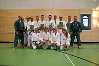 Vor den Sommerferien standen beim Karate-Do-Kwai noch Lehrgänge und Prüfungen an Bild: Vor den Sommerferien standen beim Karate-Do-Kwai noch Lehrgänge und Prüfungen an