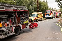 Bild: Brand am Kirchberg in Niedersachswerfen