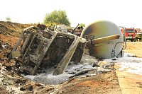 Ein Toter bei Unfall auf der A 38 Bild: Ein Toter bei Unfall auf der A 38