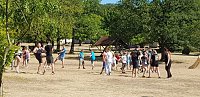 Bild: Mission Ferienfreizeit: die Sport- und Kampfkunstakademie war in diesem Jahr zu Gast auf der Feuerkuppe