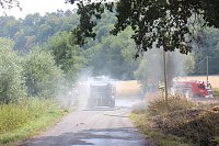 Bild: Abgebranntes Feld bei Niedersachswerfen