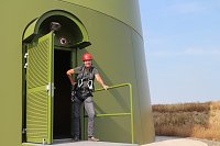 Bild: Energie f&uuml;r den Tank - direkt vom Windrad &uuml;ber Nordhausen