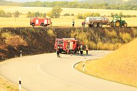 Flächenbrand bei Großwechsungen Bild: Flächenbrand bei Großwechsungen