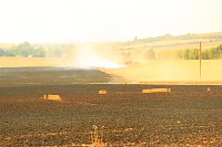 Flächenbrand bei Großwechsungen Bild: Flächenbrand bei Großwechsungen