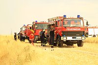 Flächenbrand bei Großwechsungen Bild: Flächenbrand bei Großwechsungen