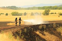 Flächenbrand bei Großwechsungen Bild: Flächenbrand bei Großwechsungen