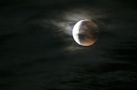 Blutmond über Bielen Bild: Blutmond über Bielen