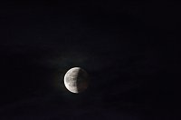 Blutmond über Bielen Bild: Blutmond über Bielen