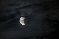 Blutmond über Bielen Bild: Blutmond über Bielen