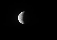 Blutmond über dem Südharz Bild: Blutmond über dem Südharz