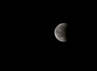 Blutmond über dem Südharz Bild: Blutmond über dem Südharz