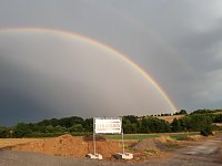 Bild: Regenbogen &uuml;ber dem S&uuml;dharz