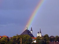 Bild: Regenbogen &uuml;ber Nordhausen
