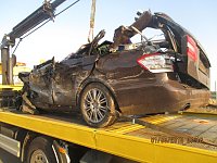 Bild: T&ouml;dlicher Unfall auf der A38