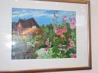 Bild: Helga Richters Impressionen in der KSK-Galerie
