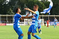 Bild: Wacker Nordhausen mit ersten Sieg in einem Heimspiel. 3:0 gegen Meuselwitz im ersten Th&uuml;ringen-Derby der Saison