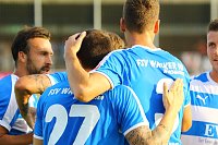 Bild: Wacker Nordhausen mit ersten Sieg in einem Heimspiel. 3:0 gegen Meuselwitz im ersten Th&uuml;ringen-Derby der Saison