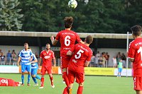 Bild: Wacker Nordhausen mit ersten Sieg in einem Heimspiel. 3:0 gegen Meuselwitz im ersten Th&uuml;ringen-Derby der Saison