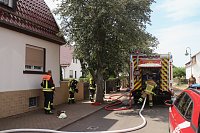 Bild: Brand in Bielen