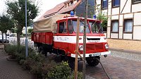 Kameradinnen und Kameraden der Freiwilligen Feuerwehr Neustadt/Osterode bewässerten erneut Bäume und Sträucher Bild: Kameradinnen und Kameraden der Freiwilligen Feuerwehr Neustadt/Osterode bewässerten erneut Bäume und Sträucher