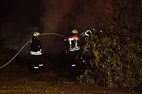 Bild: Feuerwehren waren in Leimbach im Einsatz