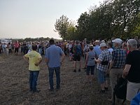 Bild: Proteste auf dem Kuhberg