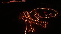 Bild: 15. Lichterfest auf dem Petersberg