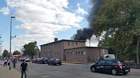 Bild: Gro&szlig;brand auf Bahnhofsgel&auml;nde