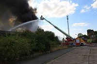 Bild: Gro&szlig;brand auf Bahnhofsgel&auml;nde