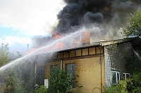 Bild: Gro&szlig;brand auf Bahnhofsgel&auml;nde