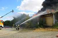Bild: Gro&szlig;brand auf Bahnhofsgel&auml;nde