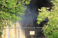 Bild: Gro&szlig;brand auf Bahnhofsgel&auml;nde
